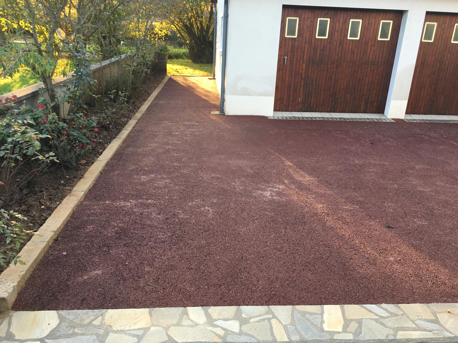 Mur après nettoyage