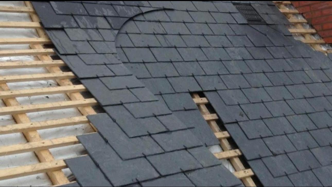 Toiture après nettoyage