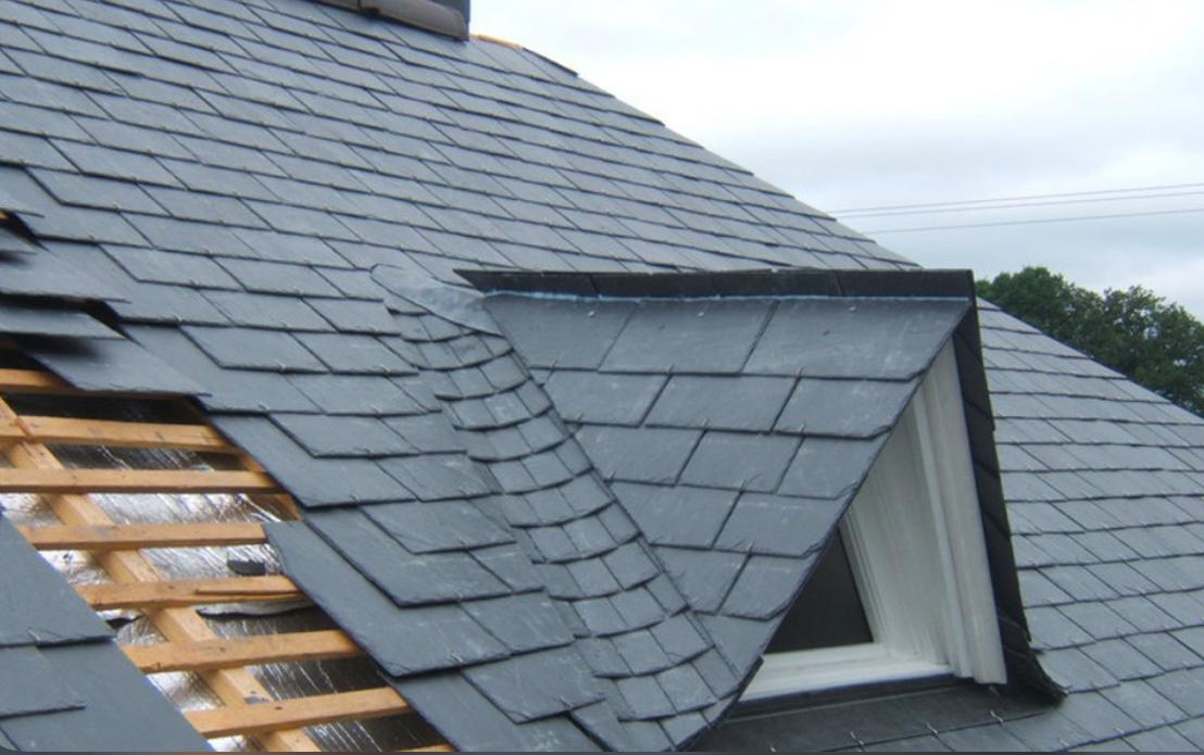 Toiture avant nettoyage