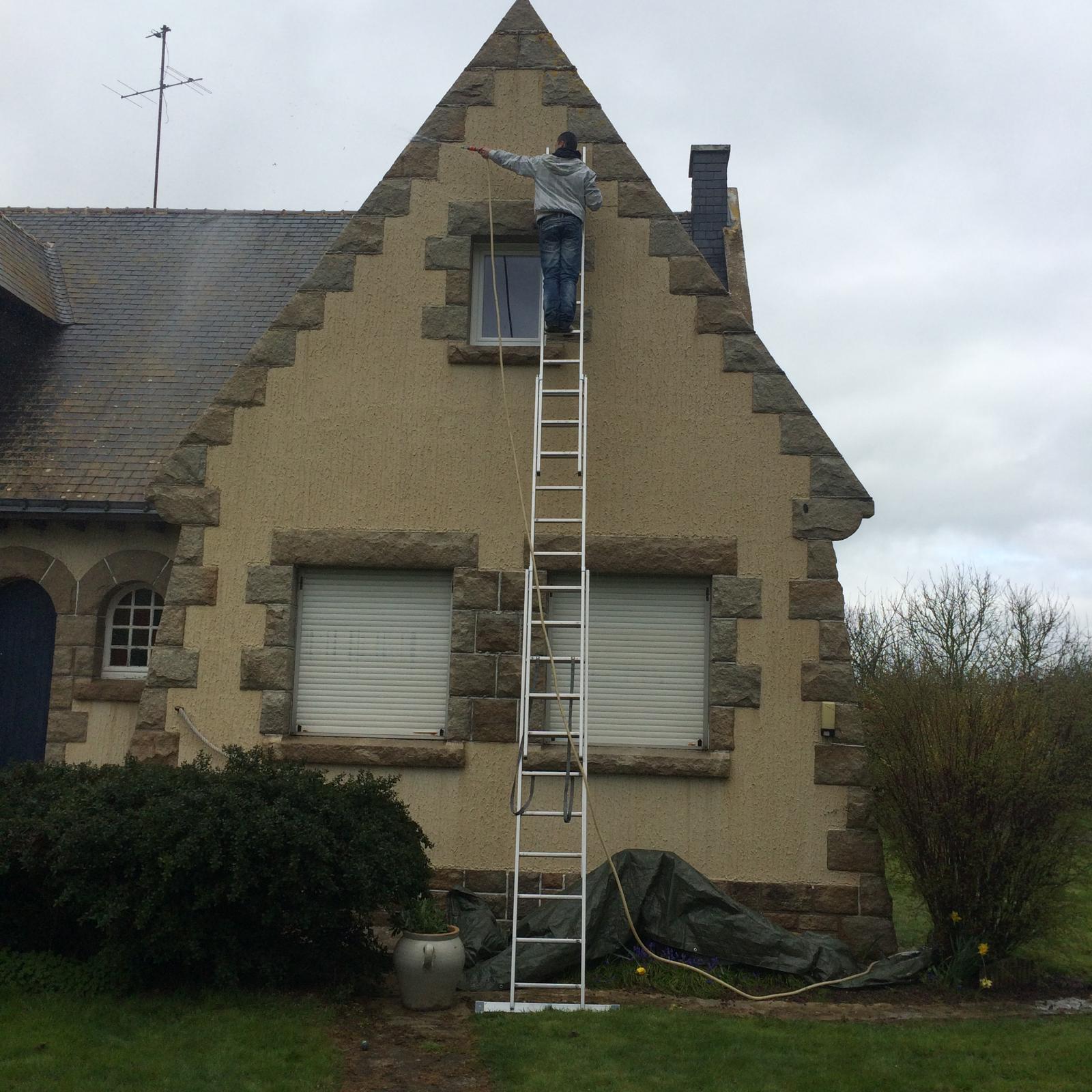 Façade après nettoyage