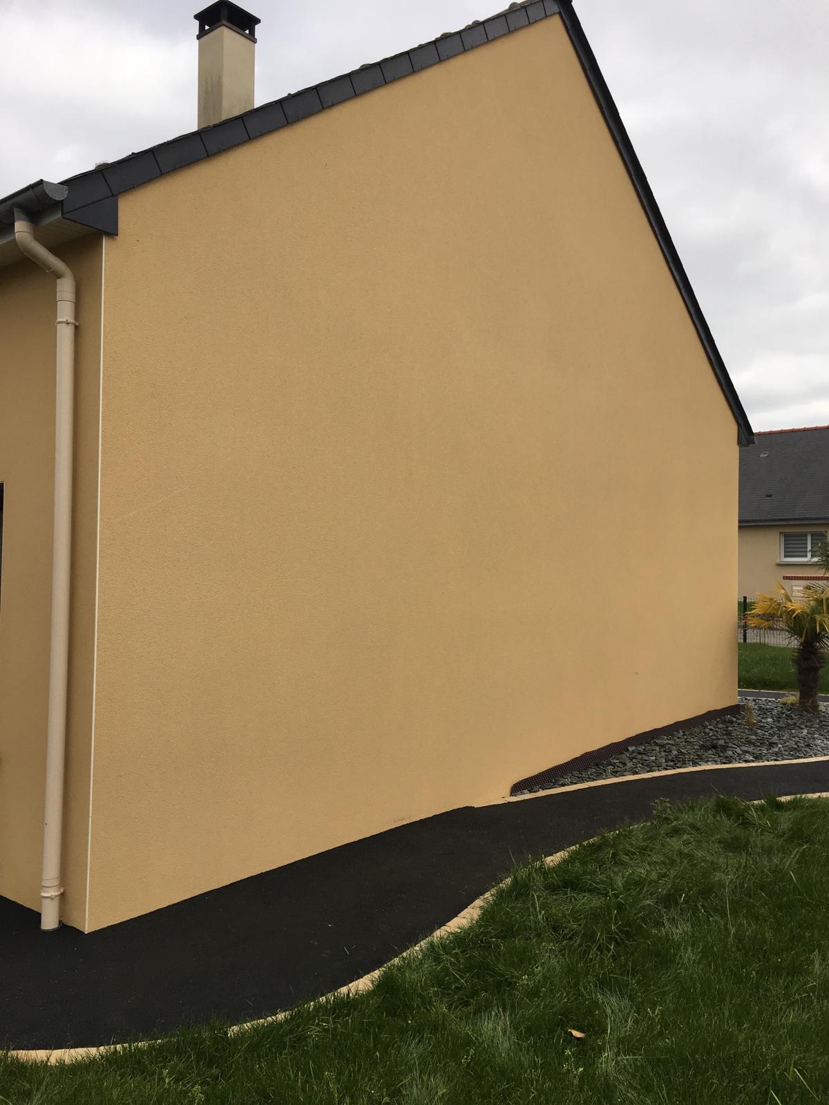 Façade après nettoyage