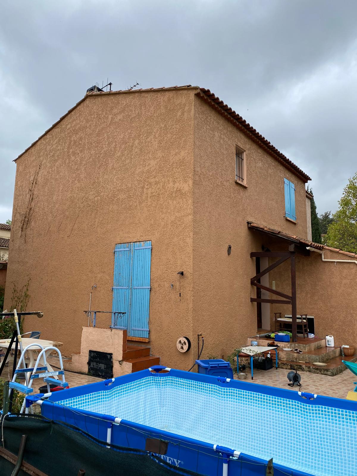 Façade après nettoyage